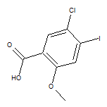 5-Chloro-4-iodo-2-methoxybenzoic Acid