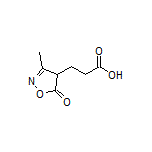3-(3-Methyl-5-oxo-4,5-dihydroisoxazol-4-yl)propanoic Acid