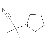 2-methyl-2-pyrrolidin-1-ylpropanenitrile