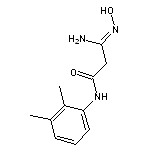 (3Z)-3-amino-N-(2,3-dimethylphenyl)-3-(hydroxyimino)propanamide