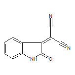 (2-Oxo-1,2-dihydro-3H-indol-3-ylidene)malononitrile