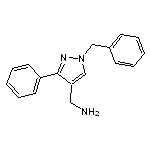 (1-benzyl-3-phenyl-1H-pyrazol-4-yl)methylamine