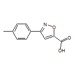 3-(4-Methylphenyl)isoxazole-5-carboxylic Acid