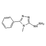 3-hydrazino-4-methyl-5-phenyl-4H-1,2,4-triazole