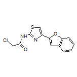 N-[4-(Benzofuran-2-yl)thiazol-2-yl]-2-chloroacetamide