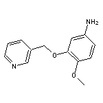 4-methoxy-3-(pyridin-3-ylmethoxy)aniline