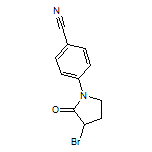 4-(3-Bromo-2-oxopyrrolidin-1-yl)benzonitrile