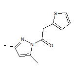 1-(3,5-Dimethyl-1-pyrazolyl)-2-(thiophen-2-yl)ethanone