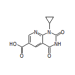 1-Cyclopropyl-2,4-dioxo-1,2,3,4-tetrahydropyrido[2,3-d]pyrimidine-6-carboxylic Acid