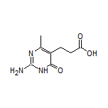 3-(2-Amino-4-methyl-6-oxo-1,6-dihydro-5-pyrimidinyl)propanoic Acid