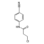 3-Chloro-N-(4-cyanophenyl)propanamide