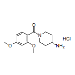 (4-Aminopiperidin-1-yl)(2,4-dimethoxyphenyl)methanone Hydrochloride