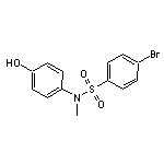 4-bromo-N-(4-hydroxyphenyl)-N-methylbenzenesulfonamide