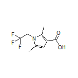 2,5-Dimethyl-1-(2,2,2-trifluoroethyl)-1H-pyrrole-3-carboxylic Acid