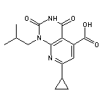7-cyclopropyl-1-isobutyl-2,4-dioxo-1,2,3,4-tetrahydropyrido[2,3-d]pyrimidine-5-carboxylic acid