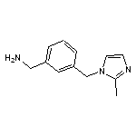 1-{3-[(2-methyl-1H-imidazol-1-yl)methyl]phenyl}methanamine