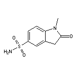 1-methyl-2-oxo-2,3-dihydro-1H-indole-5-sulfonamide