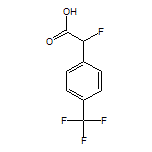 2-Fluoro-2-[4-(trifluoromethyl)phenyl]acetic Acid