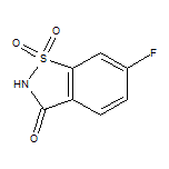 6-Fluorobenzo[d]isothiazol-3(2H)-one 1,1-Dioxide