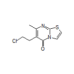 6-(2-Chloroethyl)-7-methyl-5H-thiazolo[3,2-a]pyrimidin-5-one