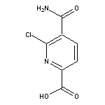 5-carbamoyl-6-chloropyridine-2-carboxylic acid