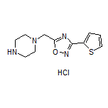 5-(Piperazin-1-ylmethyl)-3-(thiophen-2-yl)-1,2,4-oxadiazole Hydrochloride
