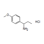 1-(4-Methoxyphenyl)-1-propanamine Hydrochloride