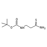 3-(Boc-amino)propanethioamide