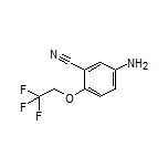 5-amino-2-(2,2,2-trifluoroethoxy)benzonitrile