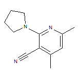 4,6-Dimethyl-2-(pyrrolidin-1-yl)nicotinonitrile