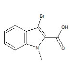 3-Bromo-1-methyl-1H-indole-2-carboxylic Acid