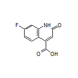 7-Fluoro-2-oxo-1,2-dihydroquinoline-4-carboxylic Acid