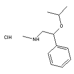 methyl[2-phenyl-2-(propan-2-yloxy)ethyl]amine hydrochloride