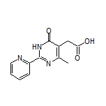 2-[4-Methyl-6-oxo-2-(pyridin-2-yl)-1,6-dihydropyrimidin-5-yl]acetic Acid
