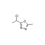 2-(1-chloroethyl)-5-methyl-1,3,4-oxadiazole