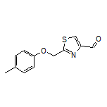 2-[(p-Tolyloxy)methyl]thiazole-4-carbaldehyde