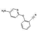 2-((5-Aminopyridin-2-yl)oxy)benzonitrile