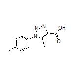 5-Methyl-1-(p-tolyl)-1H-1,2,3-triazole-4-carboxylic Acid