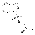 2-(1H-Pyrrolo[2,3-b]pyridine-3-sulfonamido)acetic acid