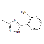 2-(3-Methyl-1H-1,2,4-triazol-5-yl)aniline