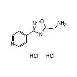 [3-(4-Pyridyl)-1,2,4-oxadiazol-5-yl]methanamine Dihydrochloride