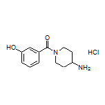 3-[(4-Aminopiperidin-1-yl)carbonyl]phenol Hydrochloride