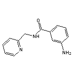 3-amino-N-(pyridin-2-ylmethyl)benzamide