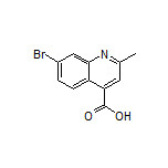 7-Bromo-2-methylquinoline-4-carboxylic Acid
