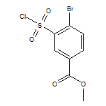 Methyl 4-Bromo-3-(chlorosulfonyl)benzoate