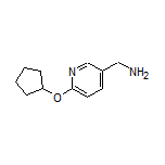 [6-(Cyclopentyloxy)-3-pyridyl]methanamine