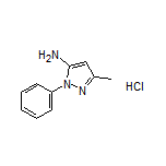 3-Methyl-1-phenyl-1H-pyrazol-5-amine Hydrochloride