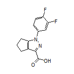 1-(3,4-Difluorophenyl)-1,4,5,6-tetrahydrocyclopenta[c]pyrazole-3-carboxylic Acid