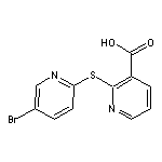 2-[(5-Bromopyridin-2-yl)thio]nicotinic Acid