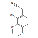 2-(2-Chloro-3,4-dimethoxyphenyl)acetonitrile